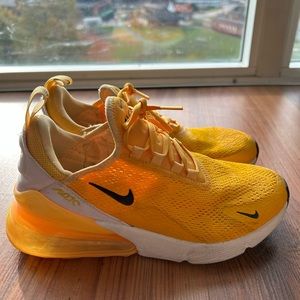 Nike Women’s Air Max 270- Yellow and Black